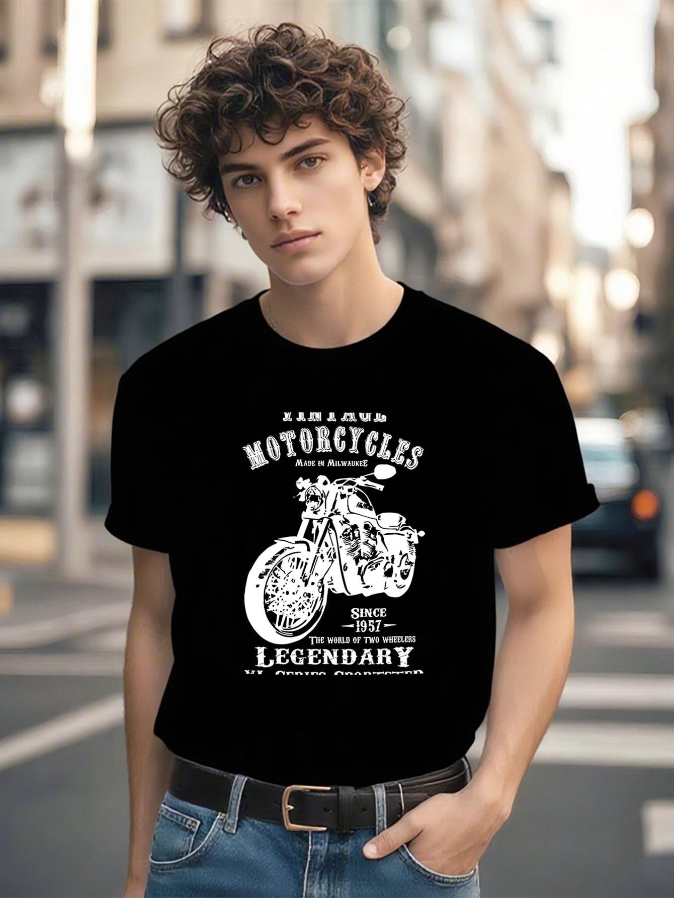 Vintage Tshirt Vintage-Inspired Sportster Since 1957 Moto... XXXL