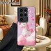 Phone Case: 2D Flat Samsung Galaxy A34 A35 M05 M06 S20 S22 S21 FE Plus 5G Protective Case, Couples Style, Cute Soft Unicorn, Christmas and Halloween G