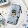 Fashion Skull Print Long Wallet Portable Card Holder Casual Purse