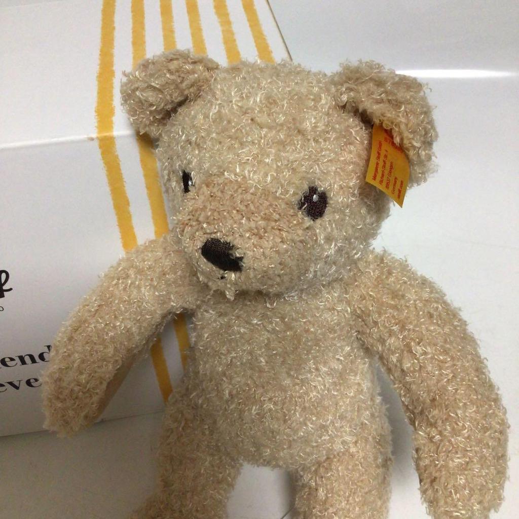 [USED] Steiff Beige Plush Toy, Steiff My First Teddy Bear, Germany