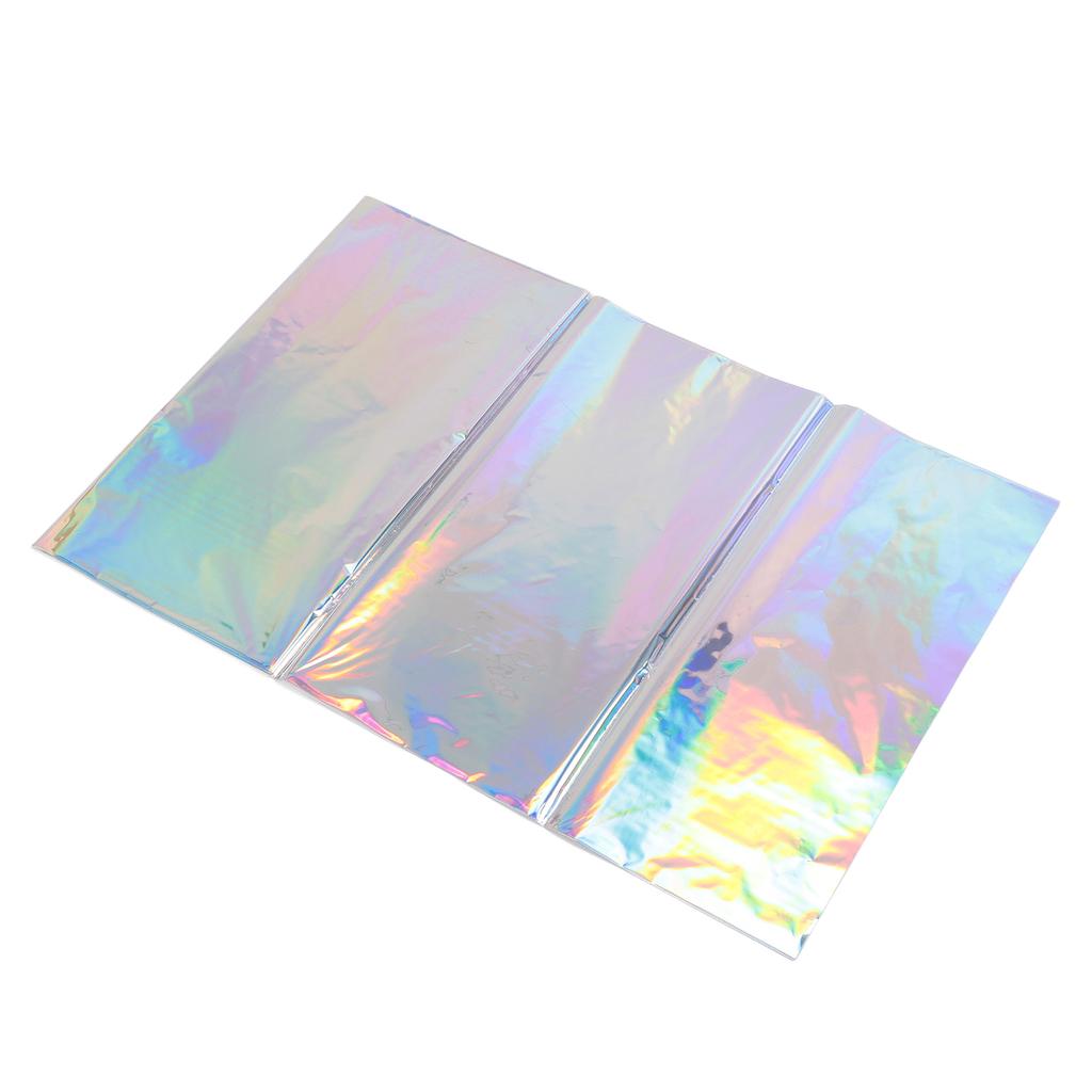 4pcs Iridescent Tablecloth Shiny Disposable Laser Table Covers Rectangular Plastic Holographic Table