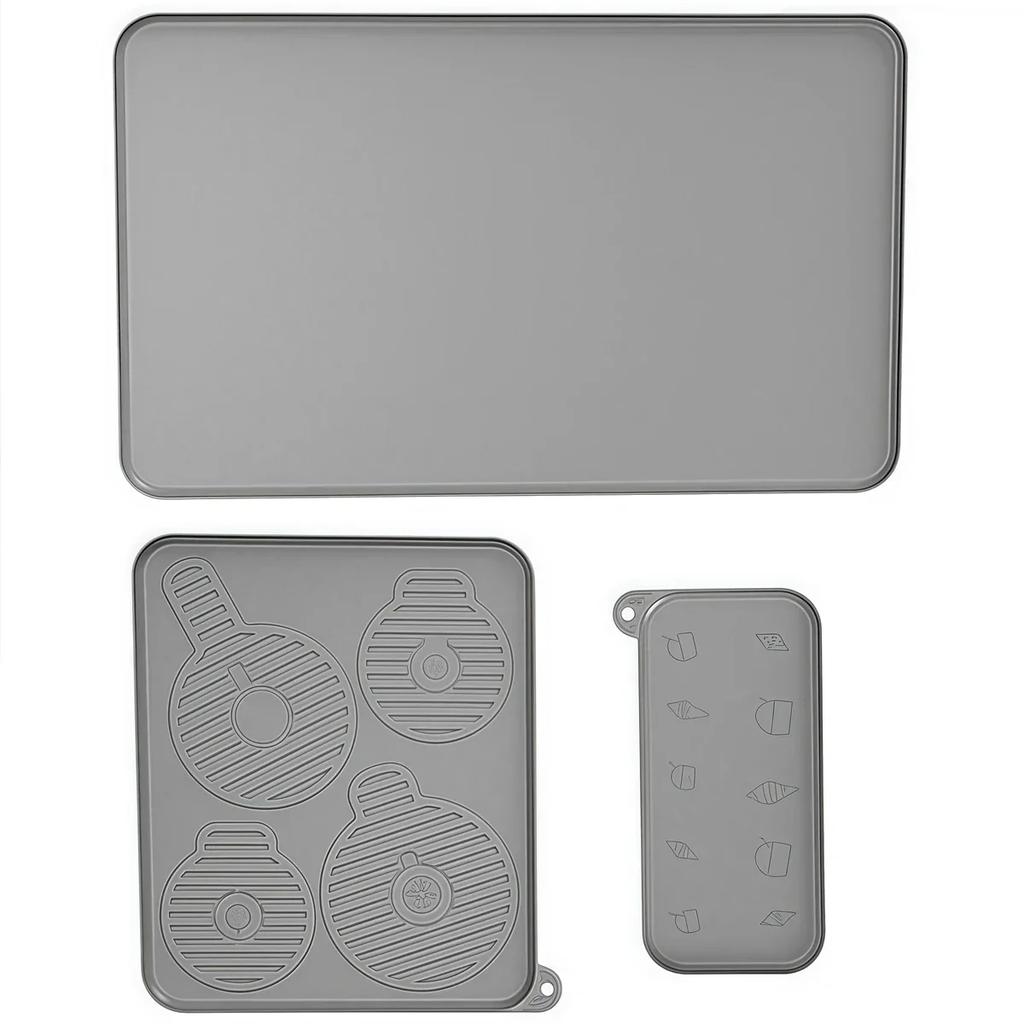 Silicone Countertop Protector Drain Mat Non-slip For NC700 NC701 Ice Cream Maker Absorbent Mat Coffee Dish Draining Mat Drying