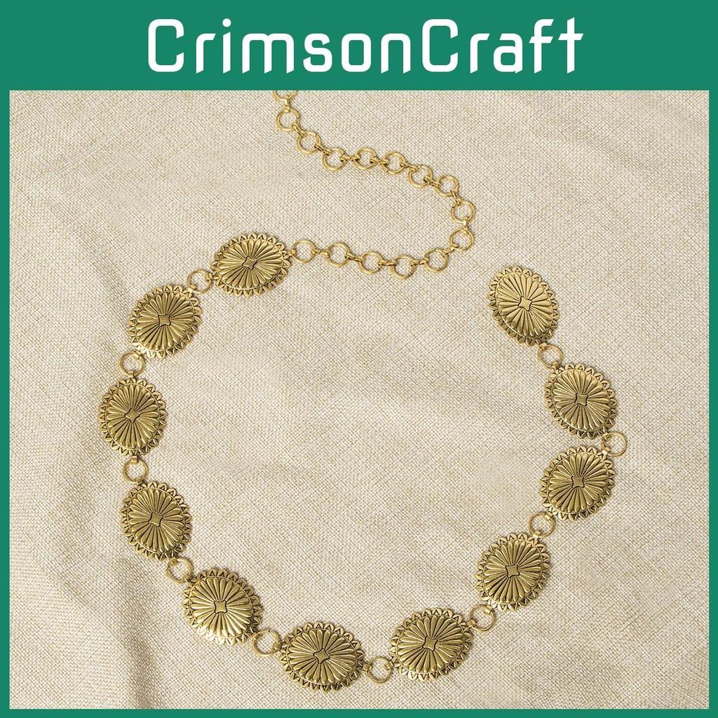 Womens Waist Bohemian Chain With Embossed Metal Finish For Summer And Wear Winter
