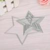 Sterren vorm stansmessen metalen stencil DIY scrapbooking album papieren kaart embossing ambachtelijke gestanst frame sjabloon
