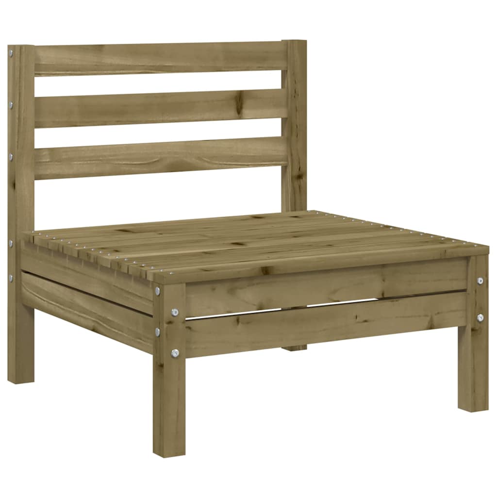 Vidaxl Ogrodowa Sofa 3-Osobowa, Impregnowane Drewno Sosnowe
