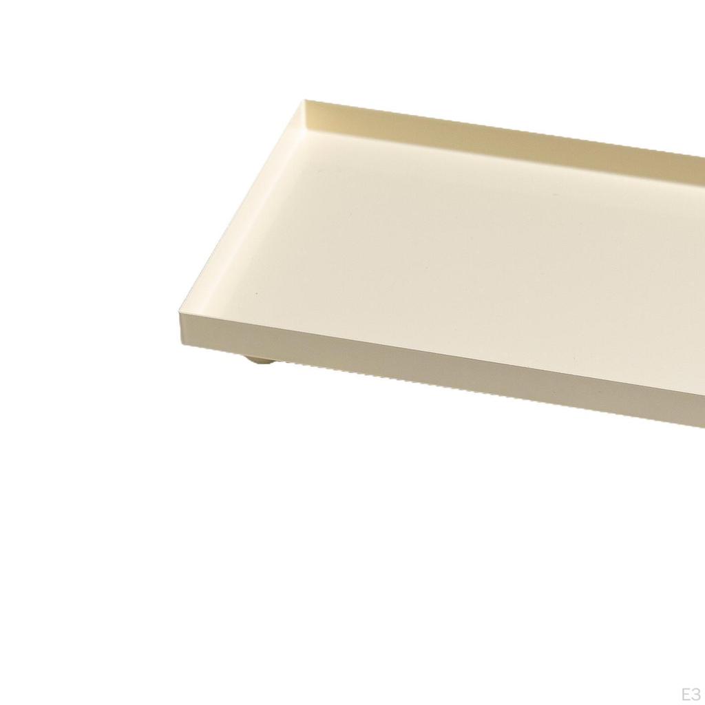 Kosmetiktablett für Badezimmer, Armband, Halskette, Schmuckhalter, Arbeitsplatten-Organizer für Hotels