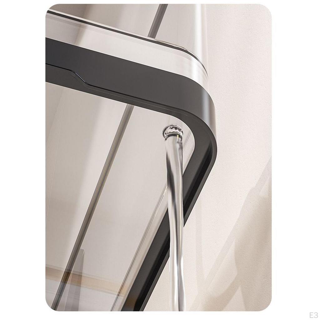 Aquarium for S, Reptile Habitat with Cover, Multifunctional Resting Platform