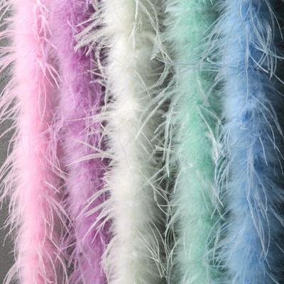 Straußenfederstreifen, Federclip, DIY-Schmuck, Deko-Accessoires, Material, Lateinamerikanische Tanzbekleidung