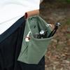 1pc Outdoor Foraging Bag Fruit Picking Bag Waist Hanging Tool Waist Bag Bundle Bag Folding Canvas Tool Storage Bag