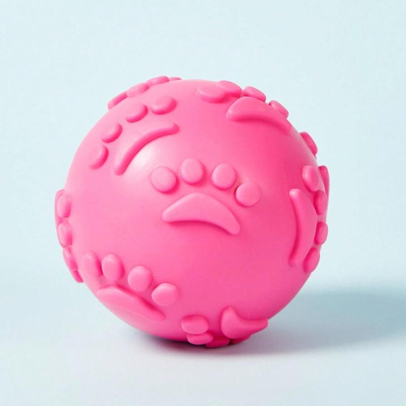 Small To Medium Dog Lover And Dog Mom Loves & Puppy |, Cute Puppy Paw, Fetch & Chew Play Toy | Reduce Separation Anxiety Rose Red разноцветный