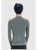 Lampaida Men's Breathable Thin Long Sleeve Cycling Jersey - Spring/Summer Road & Mountain Bike Suit