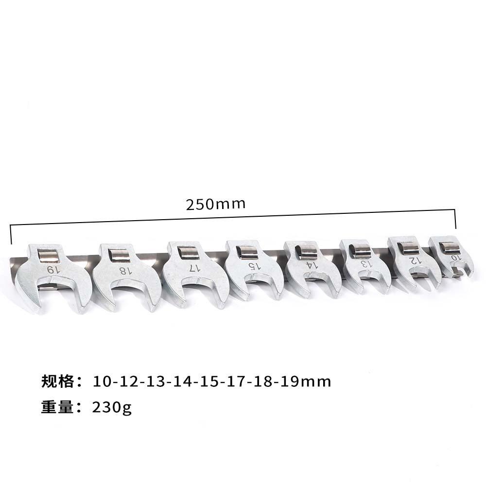 

Disassemble Assemble Auto Repair Wrench Drive Crowfoot Wrench Set Inch Metric Chrome Plated Crow Foot Metric Keys Set Multitool