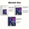 Jax's Silence 2D Flat Pattern Flannel Blanket High quality All Seasons Warmth and Comfort Perfect for Christmas Gifts.PMT0914061