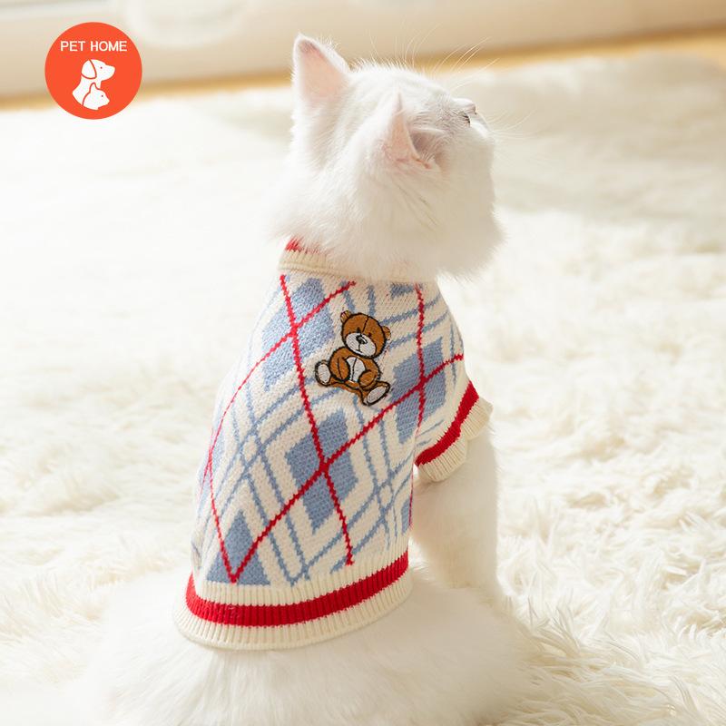 

Теплая одежда для домашних животных, милое пальто с принтом, рубашка, рубашка для маленьких и средних собак, кошек, Тедди, зимний наряд для французского бульдога, чихуахуа