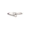 Elegant Heart Zirconia Diamond Inlaid Adjustable Ring