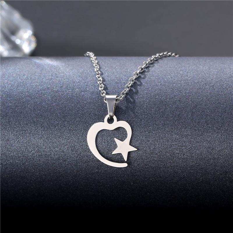 [Neue Titanstahl Kurze Choker Halskette Hip Hop Street Anhänger Kette Für Trendige Mädchen Ausgeh Accessoires]