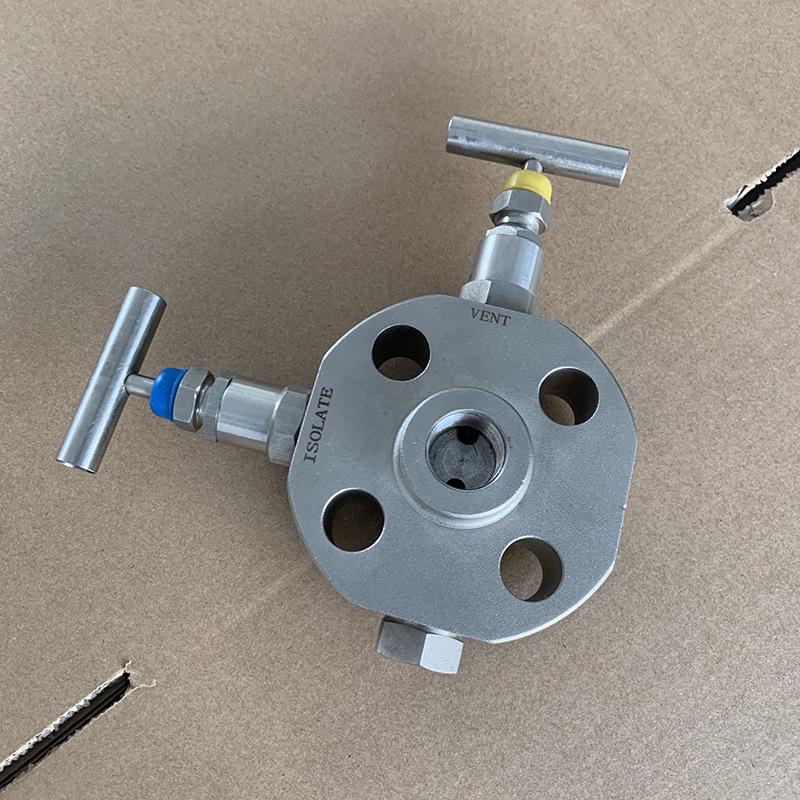 Flanged Globe Two-Valve Manifold for Natural Gas Pipeline Isolation and Venting