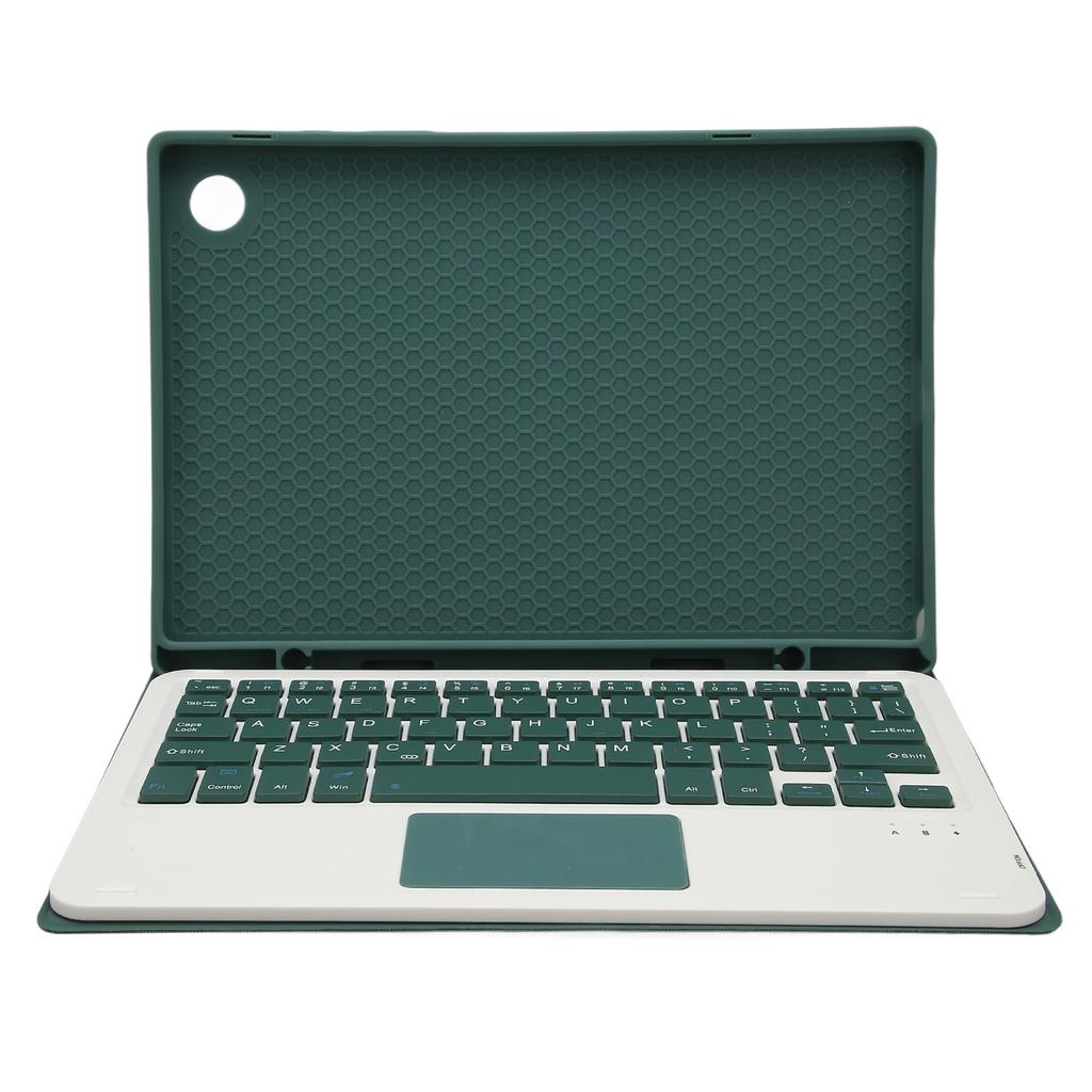 Tablet Keyboard Case for Galaxy Tab A8 10.5in 2022 Detachable Wireless Bluetooth Tablet Keyboard TPU Case Dark Green