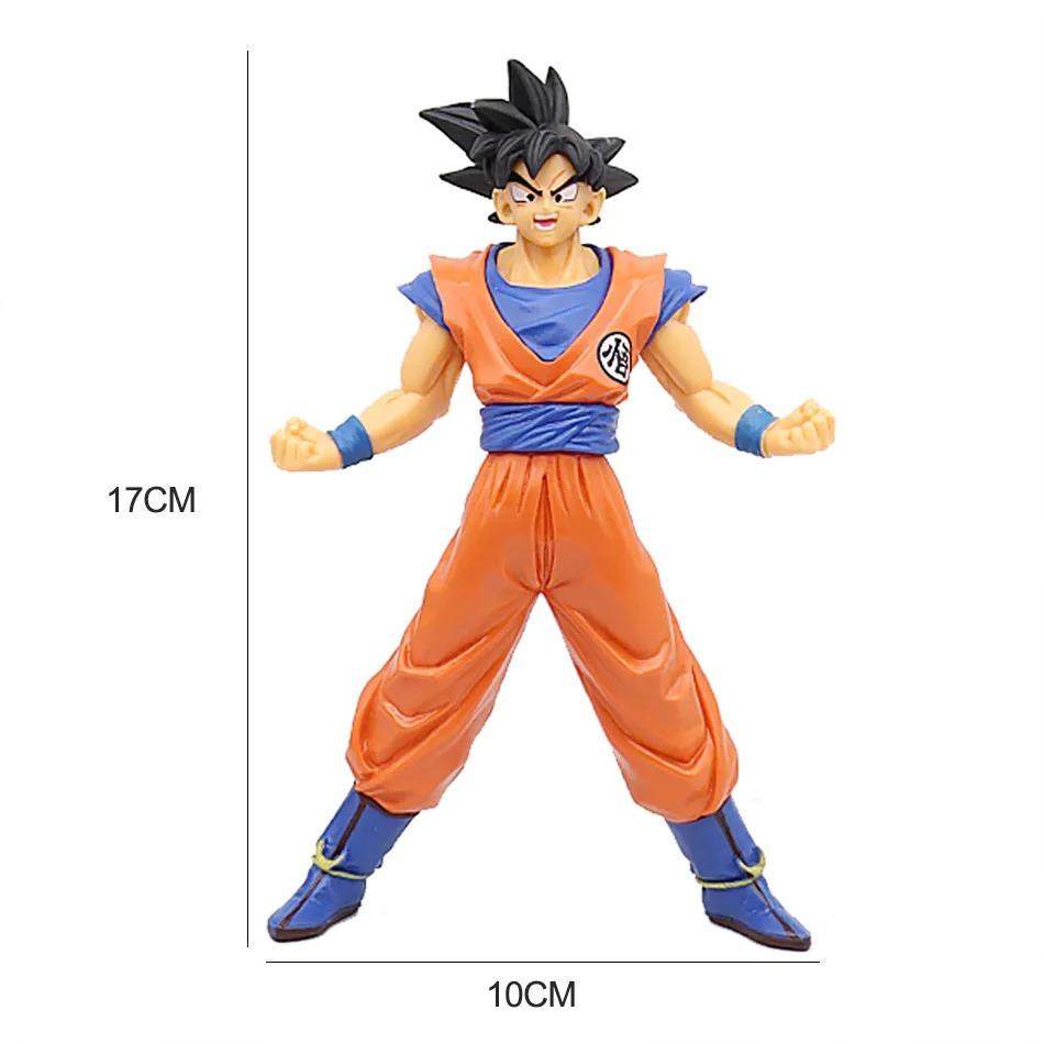 Dragon Ball Z Super Saiyan Anime Figurine Model GK Rose Goku Action Figure DBZ Gohan Figures Vegeta Statue Collection Toy Figma