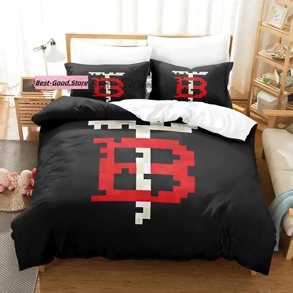 

Comforter Top 1999- Technoblade Bedding Set Printed Bed Set With Bed Soft Single Double Queen Super King Size Comforter (quilt)-EU Single(135*200cm)3pcs
