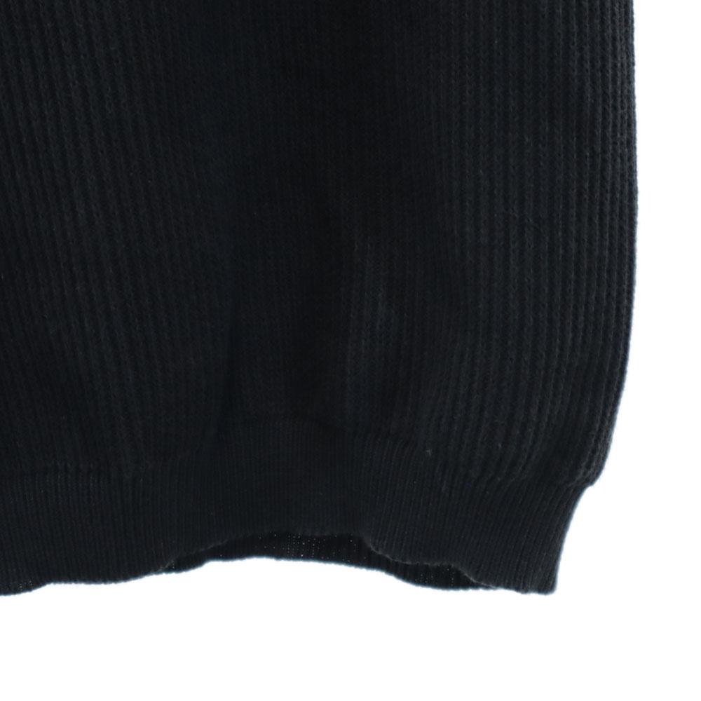 Salvatore Ferragamo Made in Italy Cotton Short sleeve half button sweater Women Used