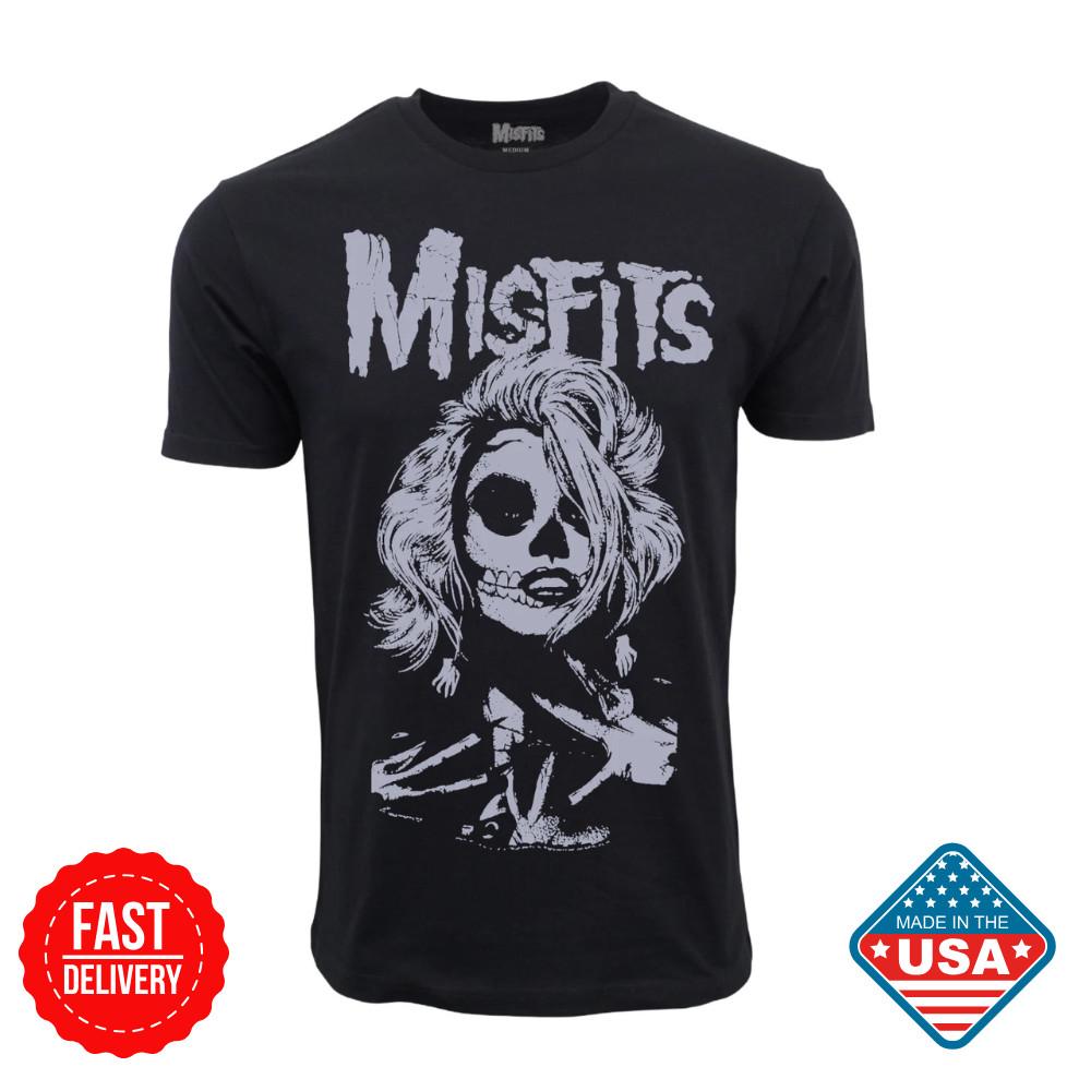 Misfits Skull Movie Star T-Shirt, Unisex Size S-5XL Misfits skull shirt NEW Unisex T-Shirt XXL