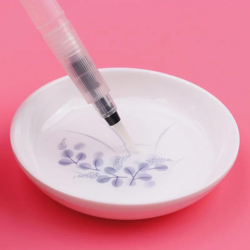 1Pc / 3Pcs / 6Pcs Water Color Brush Refillable Paint Brush for Painting Calligraph Drawing Art Supplies S M L