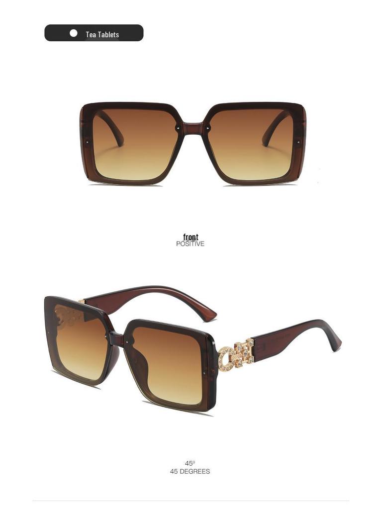 Elegant European & American Sunglasses for Women - Trendy UV Protection, Face Slimming Design