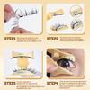 Magnetic Eyelashes Set 1 Pair Reusable No Glue Needed False Eyelashes With Magnetic Tweezers Curly Faux Lashes Makeup Tool