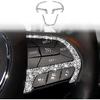 Toworldit Interior Accessories Bling Crystal Rhinestone Steering Wheel Dashboard Decoration Cover Trim Sticker Compatible with Dodge Challenger 2015-
