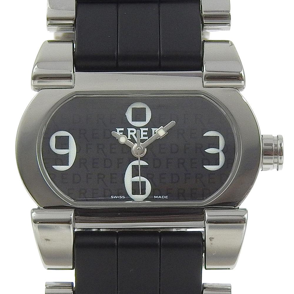 

FRED Move one Watches FD012110 blackDial Stainless Steel Quartz Analog display Women Used