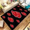 Naruto Teppich für Wohnzimmer Schlafzimmer Zuhause Sofadekoration, rutschfeste Bodenmatte für Kinder zum Spielen