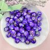 Acrylic 50Pcs DIY Bracelet Loose Beads Small Beads Fashion 8mm Necklace Making Accessories Colored  Beads