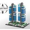 Будівельні блоки-пам'ятки Шеньчжень Sky City: Навчальна іграшка для складання