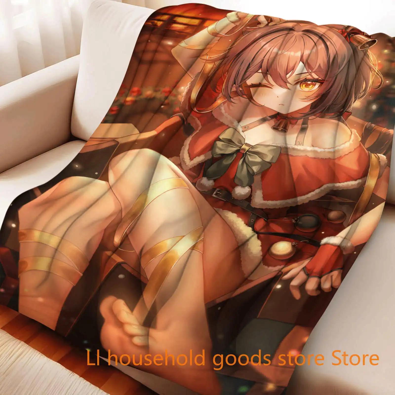 Cozy Flannel Blanket  Thick Coral Fleece Throw for Bed Couch Office Nap  Warm Winter Blanket 100cmx150cm