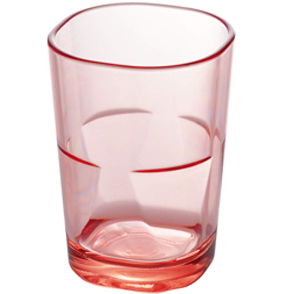 Nagao Square Tumbler 260ml Pink Tritan Resin Made in Japan TR-841P розовый