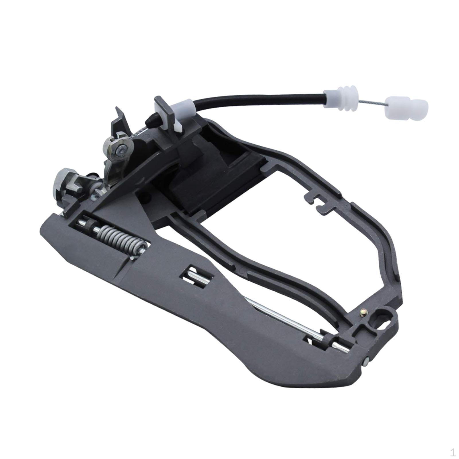 

Наружный держатель дверной ручки Прямая замена Высокопроизводительный Премиальный Металл Легко установить Запасные части 51218243616_Front Right