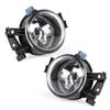 2pcs Black Left +Right Side Fog Lights Lamp H8 55W 12V Fit for Ford Focus 2005 2006 2007 3M51-15K201-AA 3M51-15K202-AA