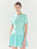 Road Roar Double Shirred Skirt Mint