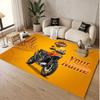 Tappeto Personalizzato Stampa Motivo Harley-Davidson Nome Testo Morbido Antiscivolo Tappeto per Pavimento per Decorazione Interna della Casa