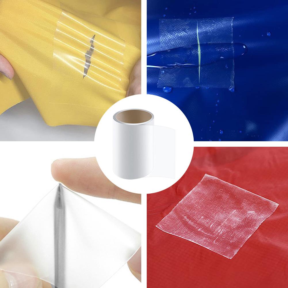 1M Roll TPU Pool Repair Patch Kit Multifunctional Waterproof Inflatable Patch Repair Kit for Air Mattress Swimming Pool 7cm