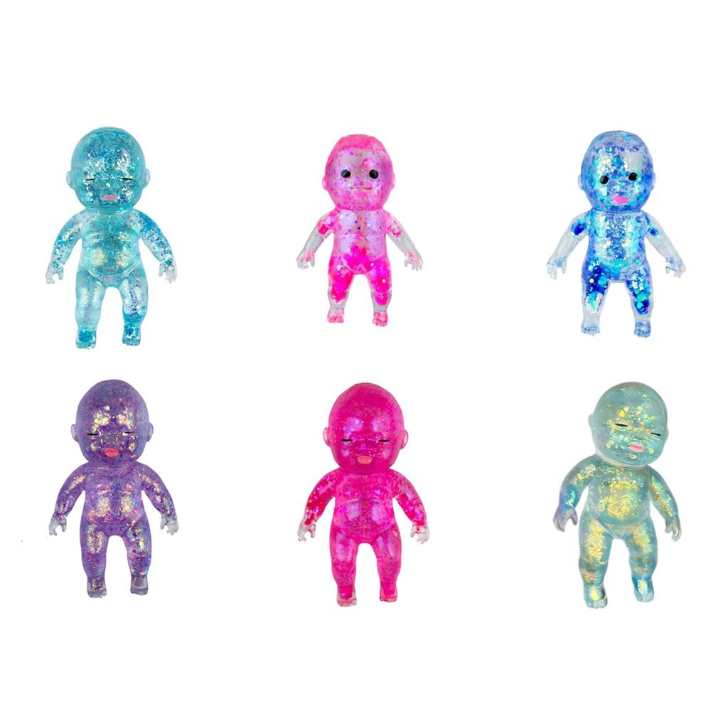 10cm Glitter Toy - Soft Stress Relief Toy For Kids And Adults