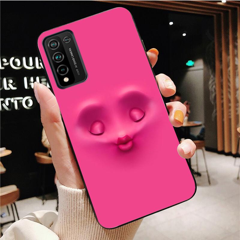 Funny Face Phone Case for Huawei Honor 50 10X Lite 20 7A 7C 8X 9X Pro 9A 8A 8S 9S 10i 20S 20lite 7X 10 Lite