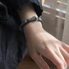 New Chinese Style Double-Layer Peace Lock Bead Bracelet High Value Couple Bracelet