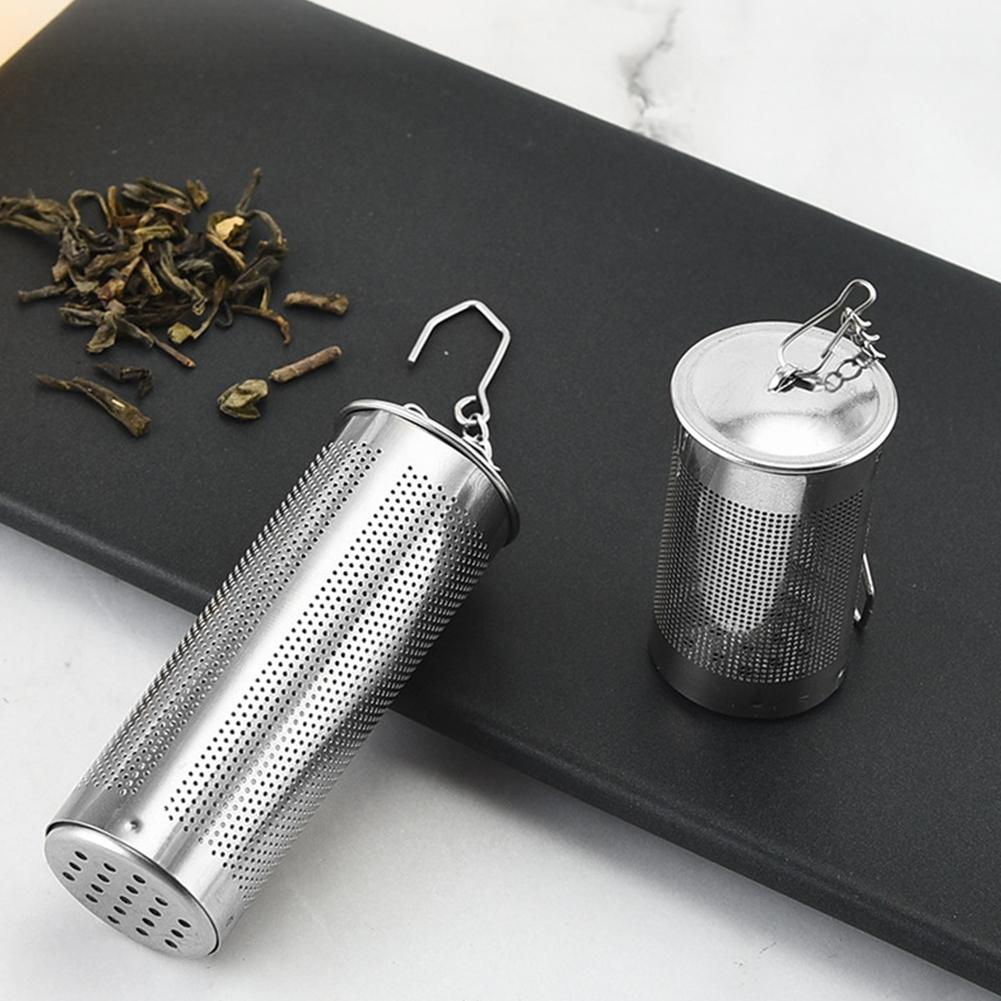 Tea Ball Strainer Stainless Steel Mesh Filter Infuser with Chain and Hook