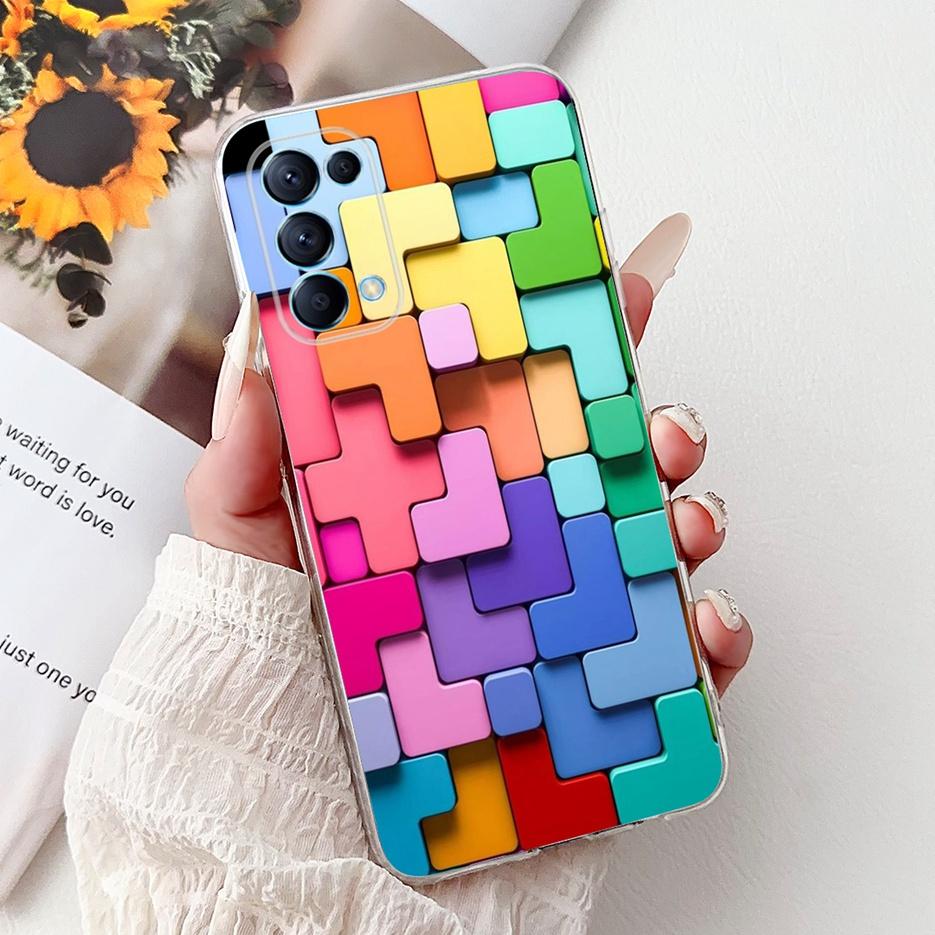 

For Oppo Reno5 Pro 5G Case CPH2201 Luxury Lucky Koi Painted Cover Soft Silicone Case For Oppo Reno 5 Pro Reno5 5G CPH2145 Fundas Oppo Reno5 Pro 5G