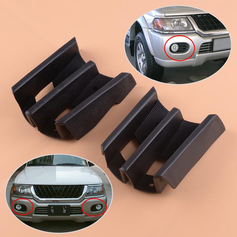 1Pair Front Fog Lamp Light Grille