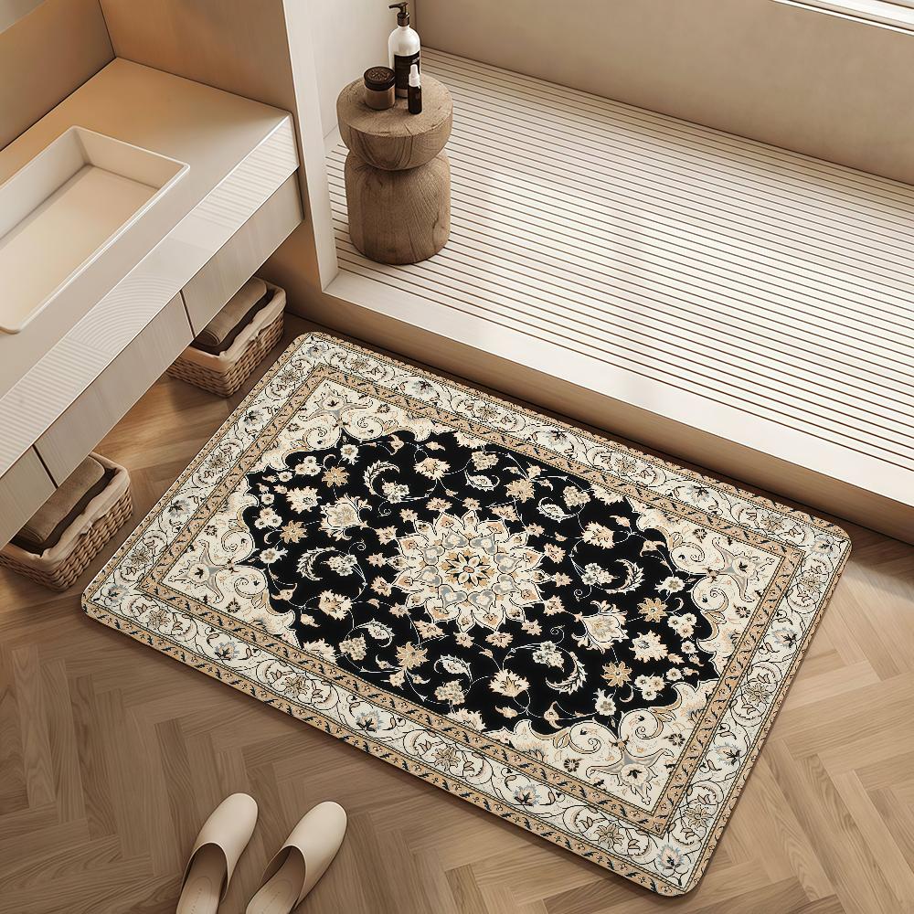 Door Mat Bedside Entrance Bath Art Floor Decoration Corridor Door Mat Carpet Living Suit Room Persia Balcony