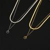 Cazador Fashion Animal Paw Hollow Pendant Necklace for Women Girl Dog Cat Bear Paw Neck Chain Stainless Steel Jewelry Gift