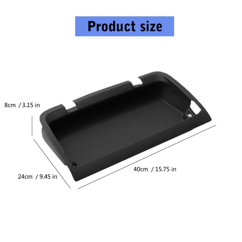 Soft Pad Auto Interior Accessories Silicone Mat Passenger Side Storage Organizer Pad Glove Box Insert Tray for LUXEED
